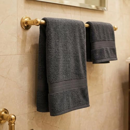 Premium 100% Cotton Spa Towel Set - Breathable, Ultra-Plush 600 GSM