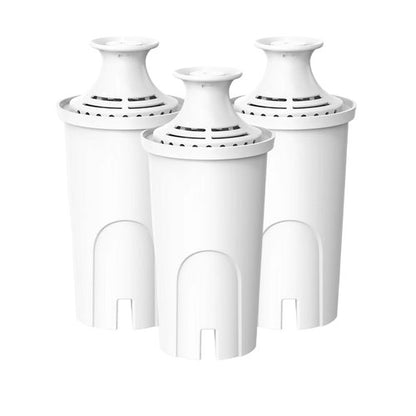 FYAEWPA Replacement for Brita® Water Filter, Pitchers and Dispensers, Classic 35557, OB03, Mavea® 107007, Reduces Chlorine, Last Up to 2 Months (3 Pack)
