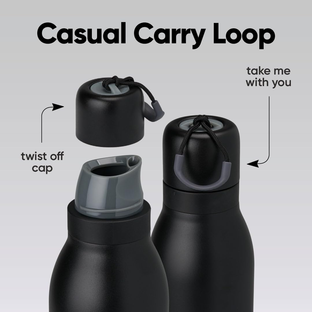 Owala FreeSip Twist Insulated Stainless Steel Water Bottle - BPA-Free, 24 oz, Perfect for Sports & Travel