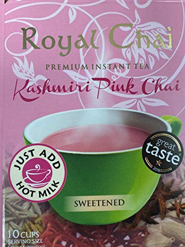 Royal Chai Premium Instant Tea Kashmiri Chai (Pink Tea) Sweetened