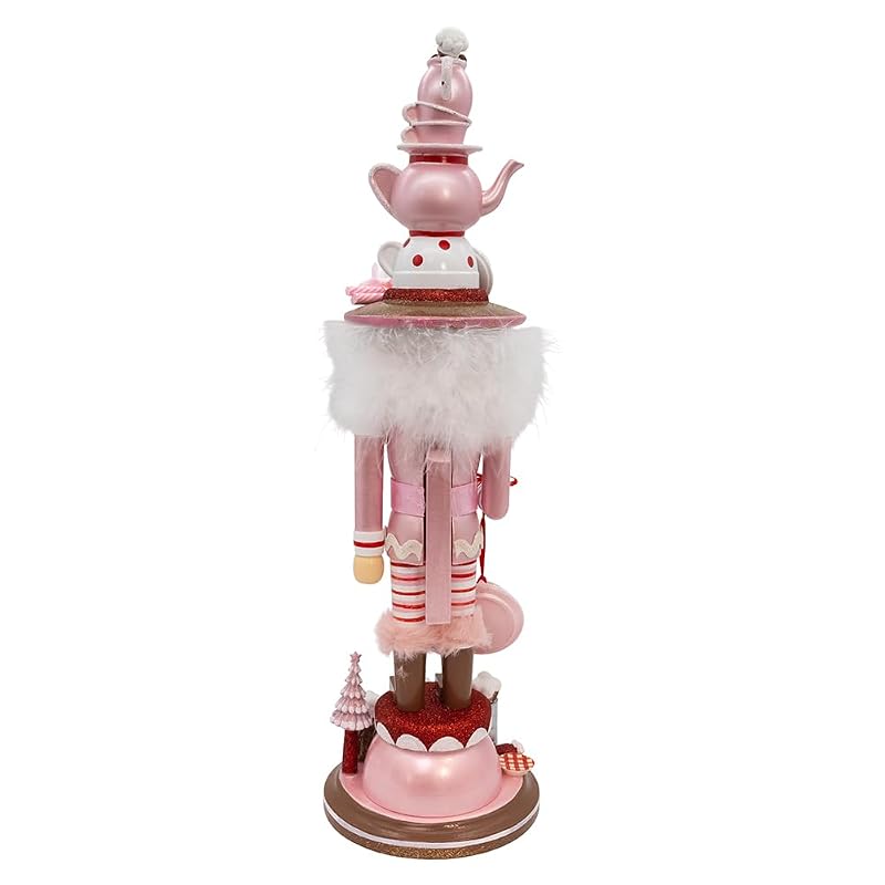 18-Inch Pink Tea Nutcracker | Hollywood Nutcrackers Kurt Adler