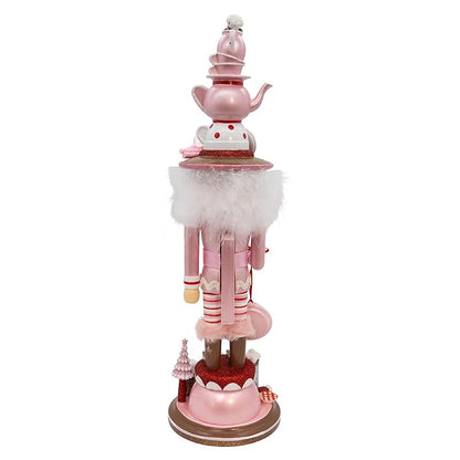 18-Inch Pink Tea Nutcracker | Hollywood Nutcrackers Kurt Adler