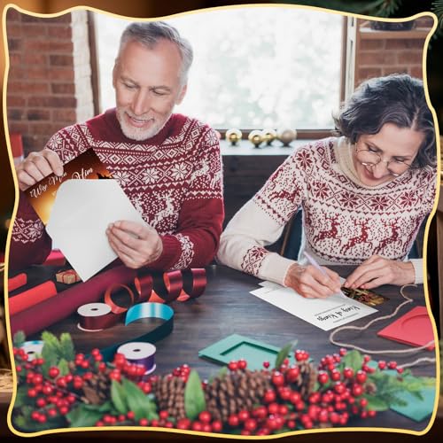 Traditional 100 Pcs Christian Christmas Cards with Envelopes