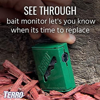 TERRO Outdoor Ant Killer Bait Stakes - Effective Liquid Formula for Fast Pest Control