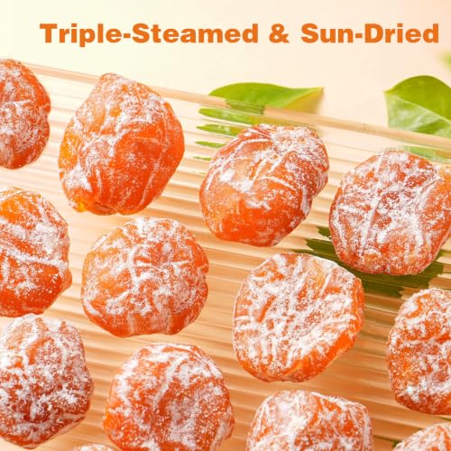 Dried Loquat Slices with Bamboo Salt - Seedless, No Sugar, 8.81 Oz Snack