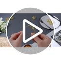 50 Pcs Gold Leaf Napkin Rings Set - Metal Napkin Holders for Weddings & Parties Small Leaves