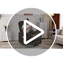 Recliner Chair with 360° Swivel & Gliding Function - Adjustable Armchair for Living Room or Nursery