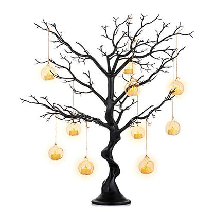 Black Artificial Tree for Table Centerpiece - 2.5ft Wedding Decor