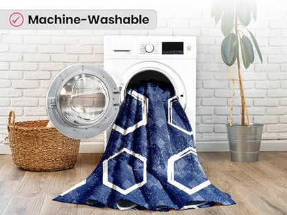 Large Classroom Rug 6x9 ft - Washable Kids Playroom Carpet for Elementary & Preschool