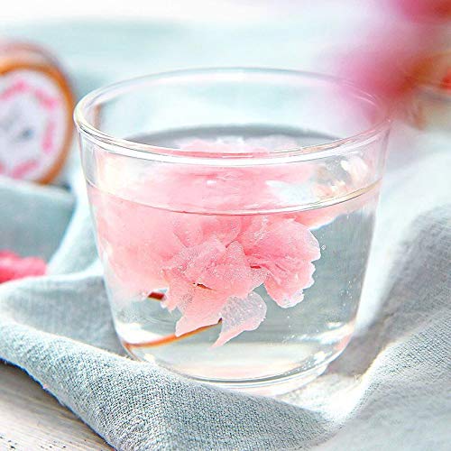 REN XIN CHANG Sakura Cherry Blossom Tea 80g/2.82oz - Salt-Pickled Cherry Blossoms Birthday Gift Idea for Her, Wife, Girlfriend, Women, Teacher, Co-worker