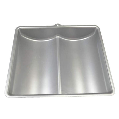 Ulalaza 3D Cake Baking Mold Book Shaped Cake Pan Aluminum Alloy Non Stick Bakeware