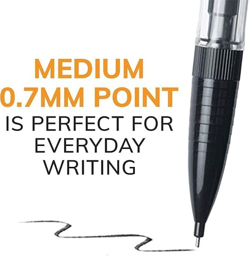 BIC Xtra Smooth Mechanical Pencils - Refillable & Retractable | 0.7 mm Medium Point, 40-Count Pack