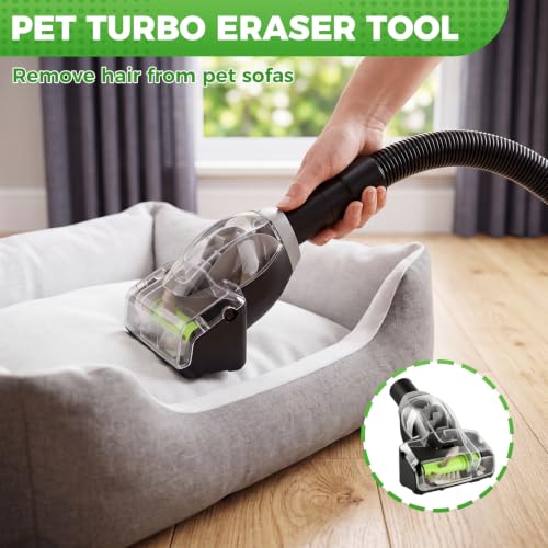Pet Turbine Eraser Hair Brush Attachment for Bissell Vacuum - Compatible with 2252 2489 2486 2254 22543 24899 Models