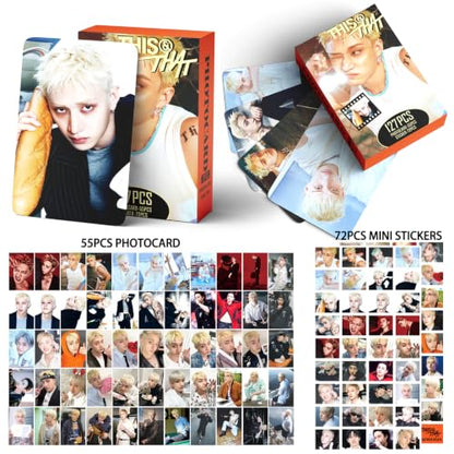 Stray Kids Photocards Set BANGCHAN - 127 PCS KPOP Album Collectible Cards & Stickers