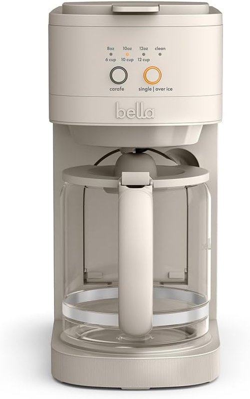 BELLA VersaBrew 2-in-1 Coffee Maker - K-Cup Compatible with Iced Coffee Function & 60oz Tank