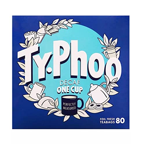 TYPHOO Typhoo Decaffeinated, 80 CT