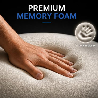 Ergonomic Lumbar Support Pillow for Office Chair Car Seat Gaming Seat Memory Foam