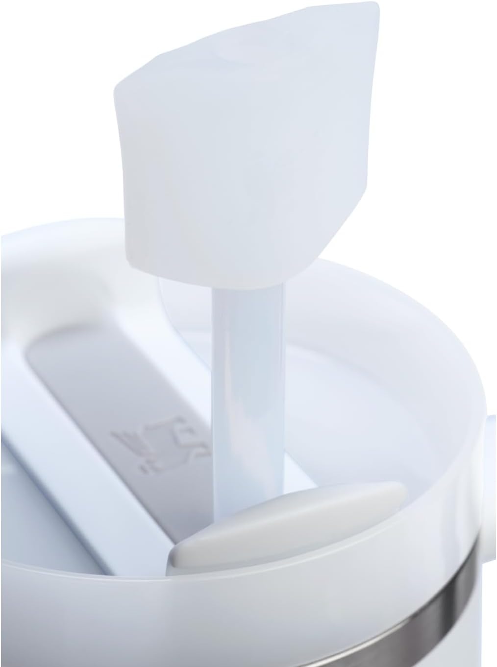 Stanley Quencher Stay Smooth Straw Topper 2-Pack - Ergonomic Silicone Cap for Tumbler | BPA-Free, Clear