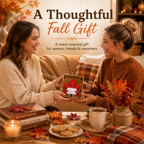 Autumn Fall Gifts for Women Friends Coworkers Stuffed Animal - Leaves Decor