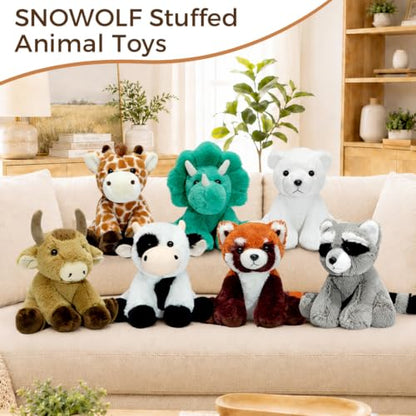 Weighted Giraffe Stuffed Animal Toy, 9 Inch Plush Pillow, 2.1 Lb