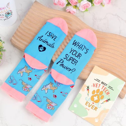 Veterinarian Gift Set with Tumbler Socks and Accessories for Women