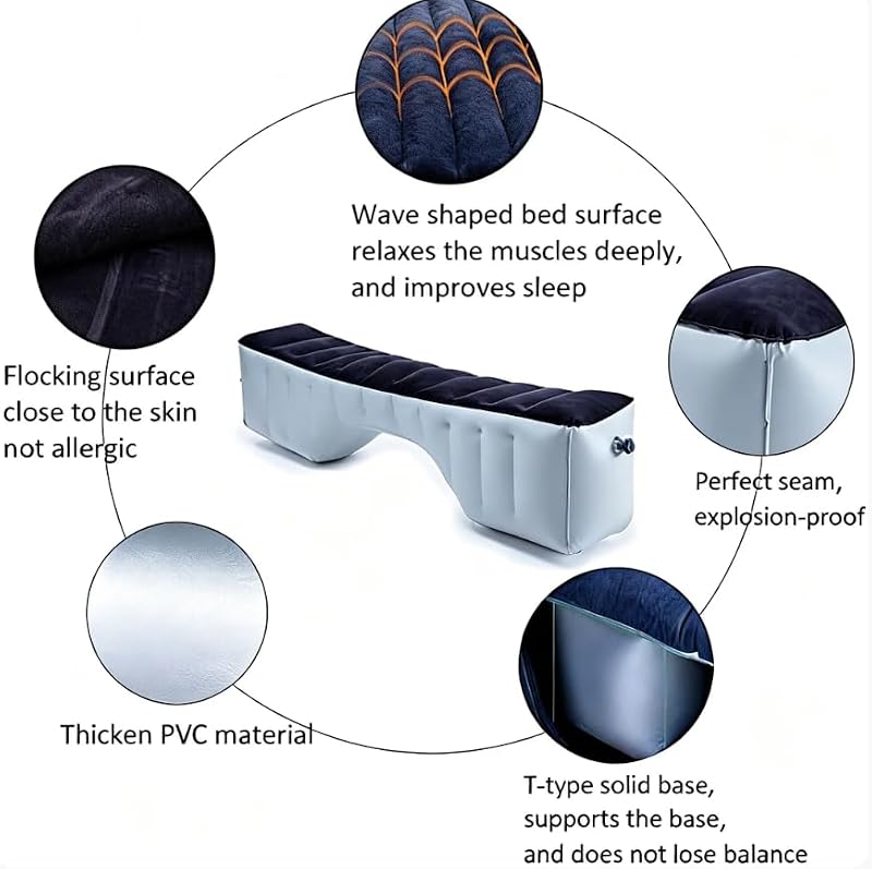 Inflatable Car Mattress for Tesla Model 3 2019–2026 - Normal / Higher Variant