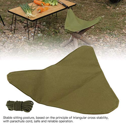 Outdoor Triangular Camping Stool Cover Waterproof Nylon Foldable Tripod Seat