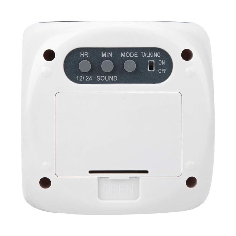 Digital Projection Alarm Clock with Ceiling Projector - Bedroom Night Light Time & Temperature
