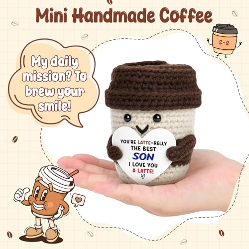 Son Coffee Mug Gift from Mom Dad - Heartwarming Father's Day or Birthday Present - Variation: Son