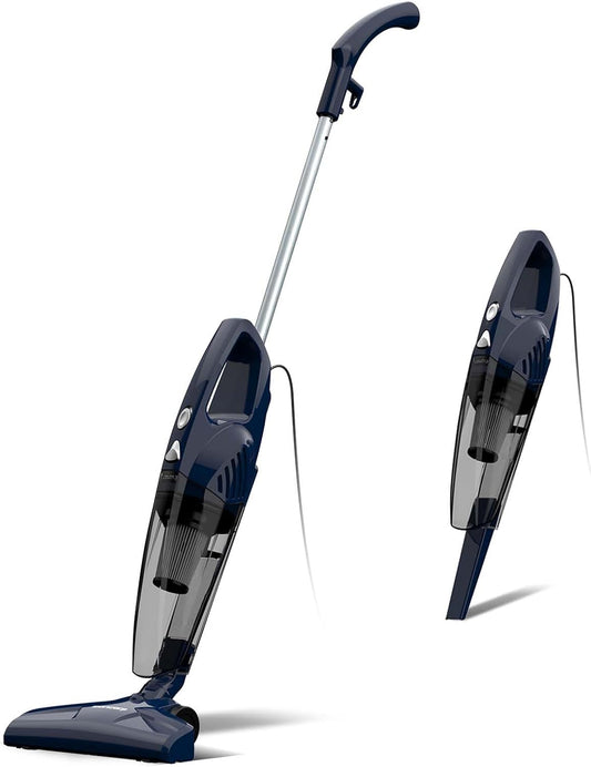 Skiennix Corded Stick Vacuum Cleaner - 3-in-1 Handheld Design with 180° Steering & 14KPA Suction for Pet Hair