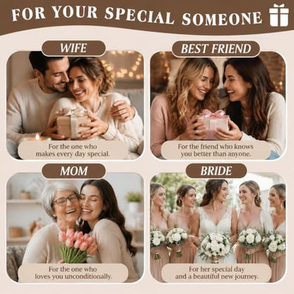 Personalized Photo Jewelry Dish for Best Friend Bride Style 02