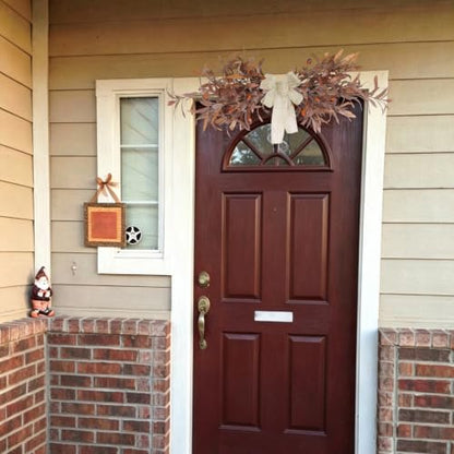 Artificial Olive Leaf Swag for Front Door Decor Fall Wreath 76cm
