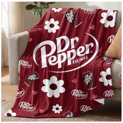 Pepper Themed Blanket 50x40 Inches - Cozy Spicy Decor Gift