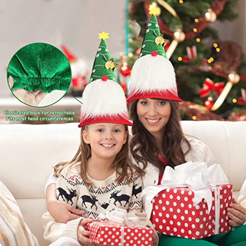 Christmas Gnome Hat - Dr. Seuss Style Holiday Duck Cap with Red Side Variation