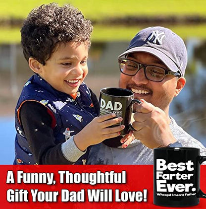 Silly Best Farter 12oz Color Changing Mug - Funny Father's Day Gift for Dads