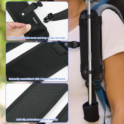 Hands-Free Umbrella Clip Holder for Backpack Outdoor Rain Gear Mount