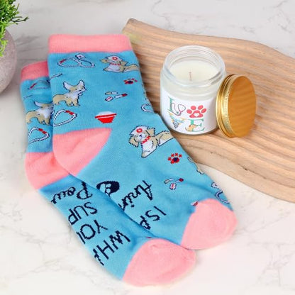 Veterinarian Gift Set with Tumbler Socks and Accessories for Women