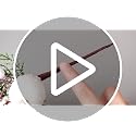Shiny White Christmas Floral Picks 16 Pcs Artificial Berries & Pine Cones