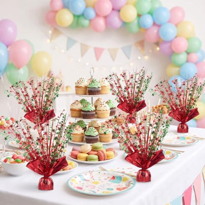 6Pcs Metallic Foil Star Centerpiece Decorations for Birthday Christmas Graduation Holiday