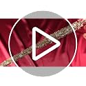 Gold Glass Glitter Icicle Ornaments Set of 6 - Christmas Tree Decor