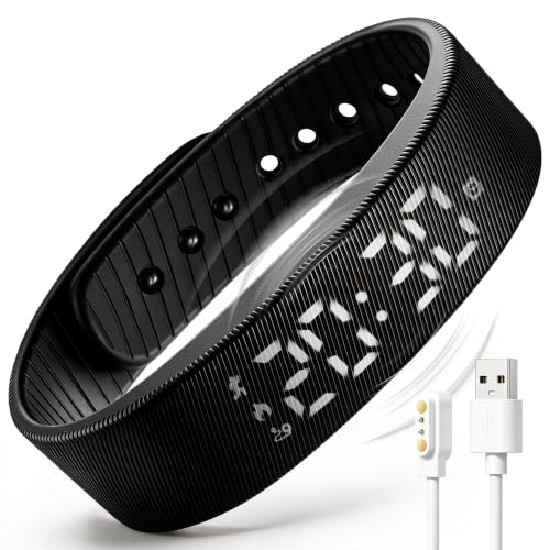 Vibrating Alarm Wristband for Heavy Sleepers - Sleep & Fitness Tracker