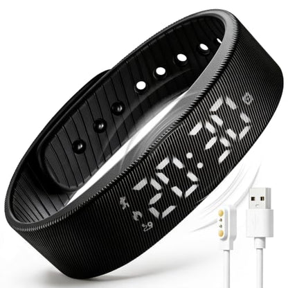 Vibrating Alarm Wristband for Heavy Sleepers - Sleep & Fitness Tracker