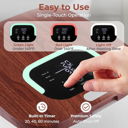 Bathroom Towel Warmer Bucket - 23L Compact Heated Towel Dispenser with Timer