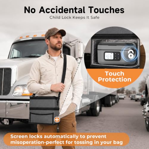 Cordless Electric Lunch Box with App Control 1.5L Gray - Portable Warmer