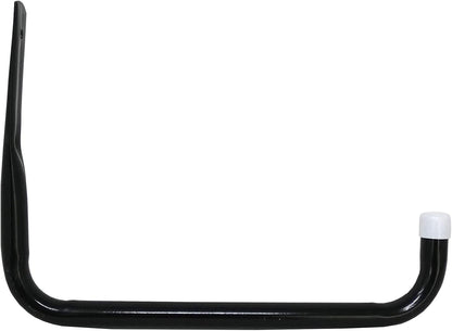 Shepherd Hardware Heavy Duty Steel Garage Storage Utility Hooks - 10-Inch, 4 Pack, Black