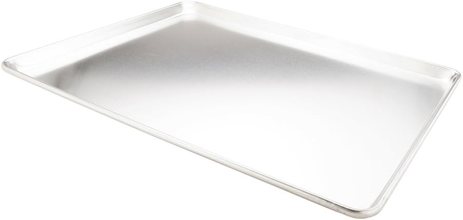 Restaurantware Met Lux Heavy-Duty Baking Sheet - 18 x 26 Inch Aluminum Cookie Sheet for Even Baking