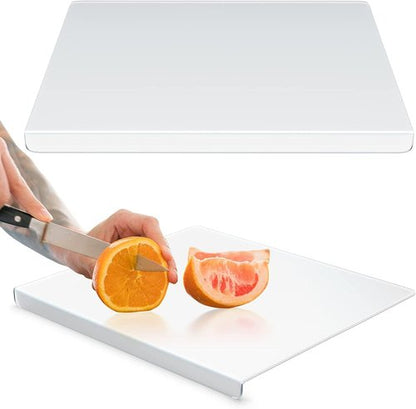 AZM Displays Clear Cutting Board - Non-Slip Design, 24" Wide x 18" Long for Kitchen Use
