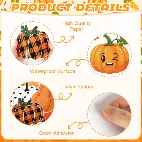 Orange 54pcs Fall Bulletin Board Decorations Set Classroom Wall Decor