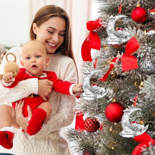 Baby's First Christmas Ornament 2026 Girl Boy Large Keepsake Decorations