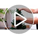 3FT Pre-lit Artificial Christmas Tree with 50 LED Lights - Green with Lights